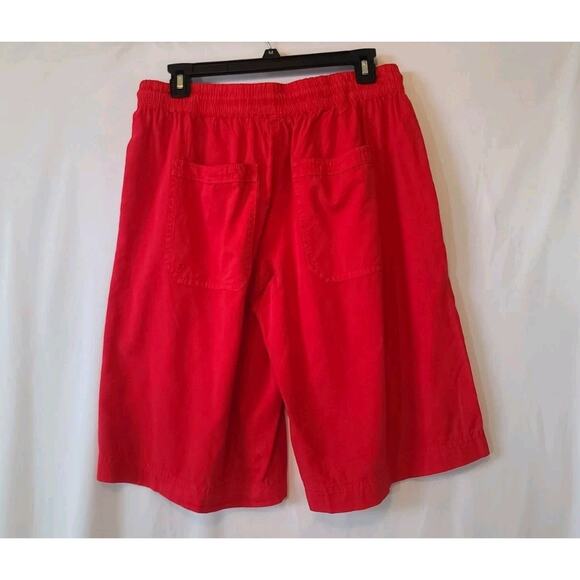 New W/Tag Free People Light Red Saylor Poplin Pull On Shorts XS - Picture 6 of 7